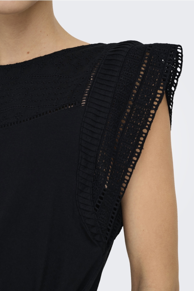 JDYHEIDI S/L DRESS JRS 15354244 BLACK